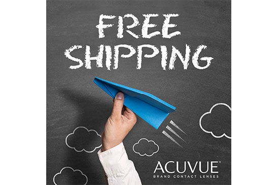 Hand holding a paper airplane, get Free Direct to Patient shipping.